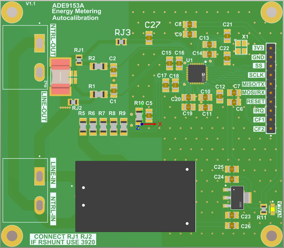 ADE9153A Board Design